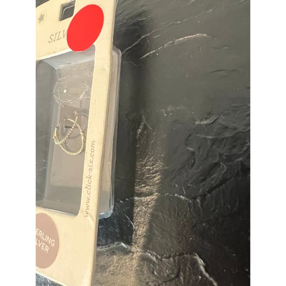 Sterling Silver (925) Twisted Earrings - Click Six - Picture 3 of 4